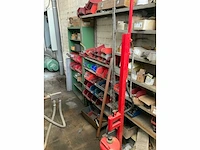 Metalen legbordstelling met grijpbakken - afbeelding 10 van  10