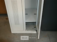 Metalen lockerkast voor 2 personen - afbeelding 4 van  4