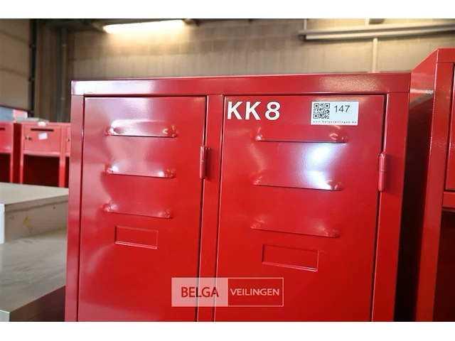 Metalen lockerkast voor 2 personen - afbeelding 3 van  5