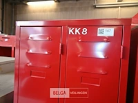 Metalen lockerkast voor 2 personen - afbeelding 3 van  5