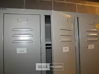 Metalen lockerkast voor 3 personen - afbeelding 3 van  5