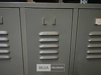Metalen lockerkast voor 3 personen - afbeelding 3 van  5