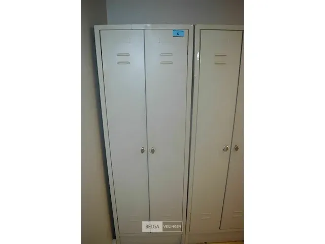 Metalen lockerkast - afbeelding 1 van  2