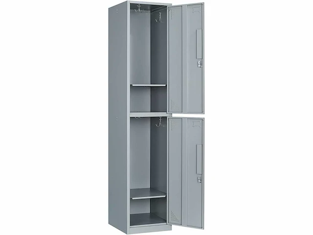 Metalen lockers metalen locker garderobe met sleutel - afbeelding 2 van  9