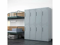 Metalen lockers metalen locker garderobe met sleutel - afbeelding 4 van  9