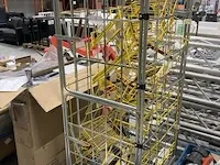 Metalen magazijnkar - afbeelding 2 van  3