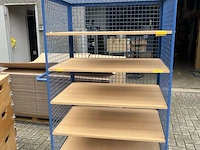 Metalen magazijnkar - afbeelding 2 van  3