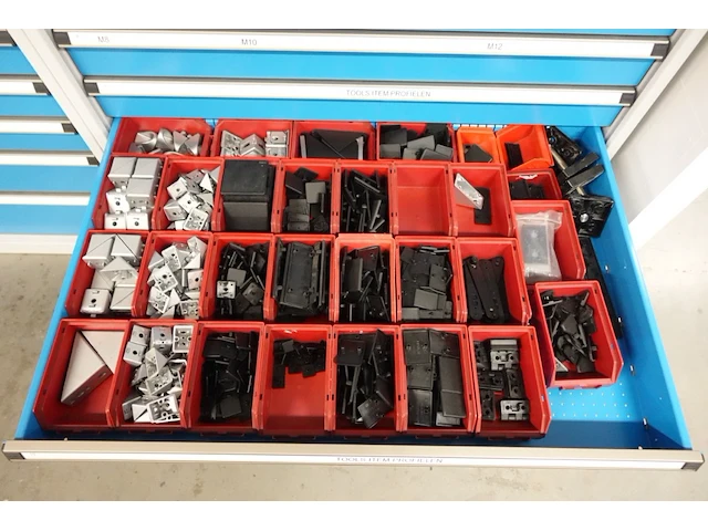 Metalen materiaalkast + inhoud - afbeelding 4 van  15