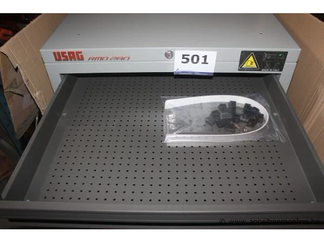 Metalen materiaalkast vv schuiven usag - afbeelding 2 van  3