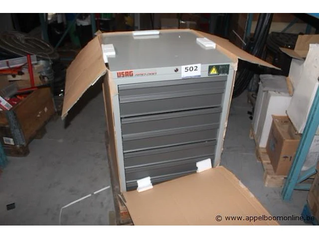 Metalen materiaalkast vv schuiven usag - afbeelding 1 van  3