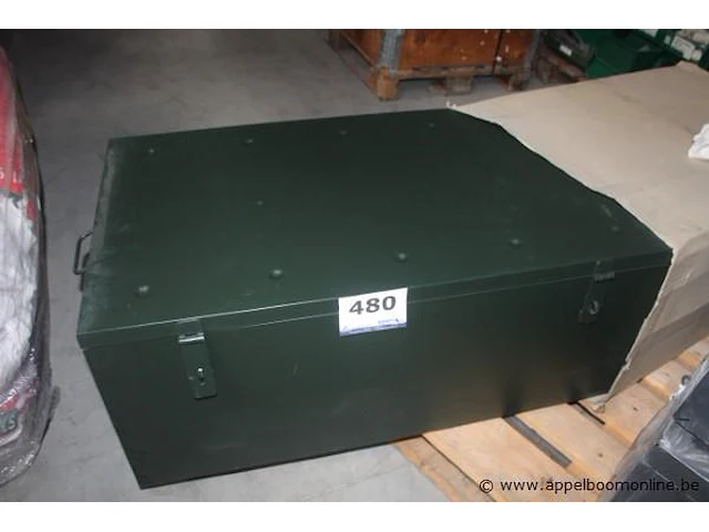 Metalen materiaalkist - afbeelding 1 van  1