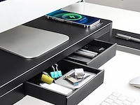 Metalen monitorstandaard3in1 zwart - afbeelding 3 van  4