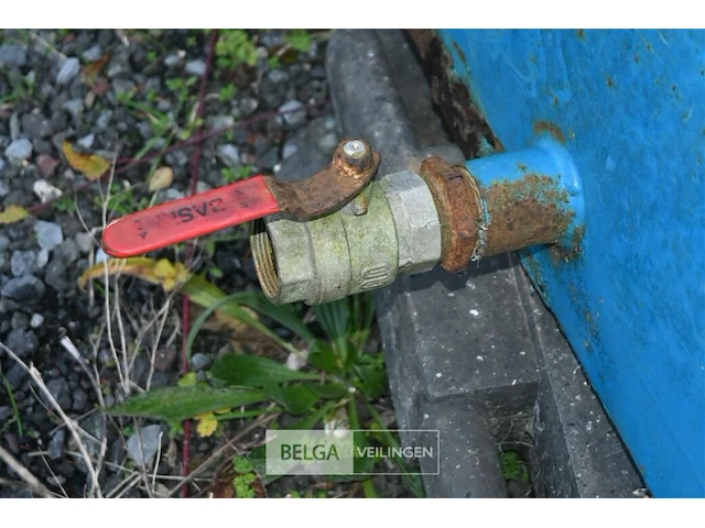 Metalen olievat met opvangbak - afbeelding 4 van  7