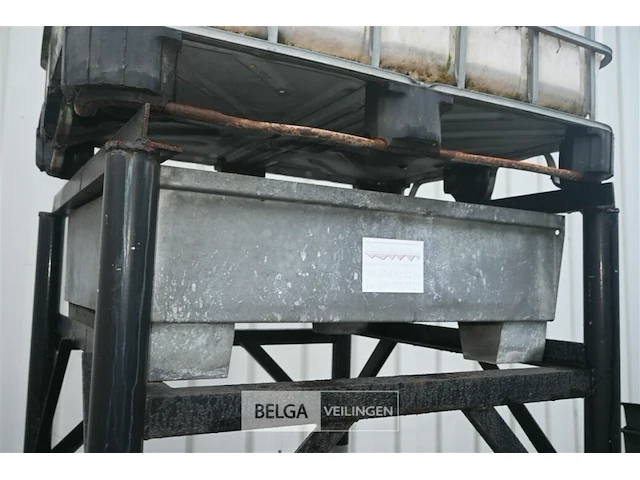 Metalen onderstel + 3 opvangbakken - afbeelding 2 van  8