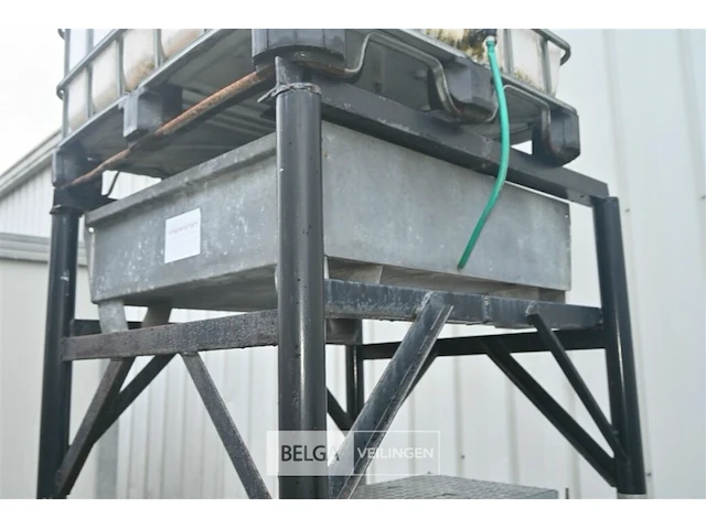 Metalen onderstel + 3 opvangbakken - afbeelding 3 van  8