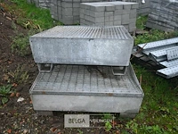 Metalen onderstel + 3 opvangbakken - afbeelding 6 van  8