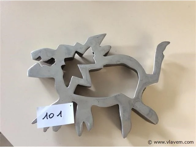 Metalen onderzetter - afbeelding 1 van  1