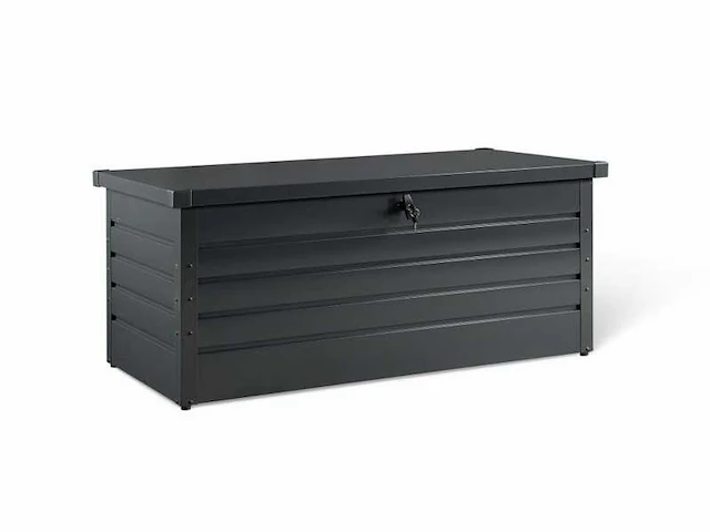 Metalen opbergbox 810l antracietgrijs - afbeelding 2 van  2