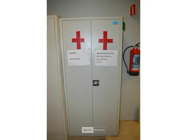 Metalen opbergkast - afbeelding 2 van  6
