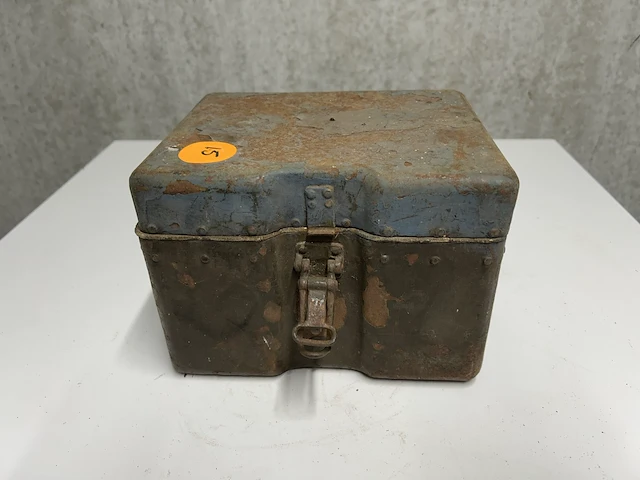 Metalen opbergkist klein 23x18x15 - afbeelding 1 van  3