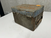 Metalen opbergkist klein 23x18x15 - afbeelding 2 van  3
