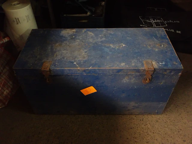Metalen opbergkist - afbeelding 2 van  2