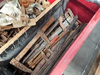 Metalen opbergkoffer met divers gereedschap - afbeelding 11 van  16