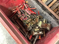 Metalen opbergkoffer met divers gereedschap - afbeelding 16 van  16