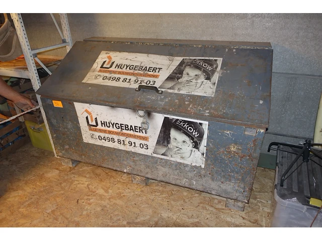 Metalen opbergkoffer ridgid - afbeelding 2 van  2