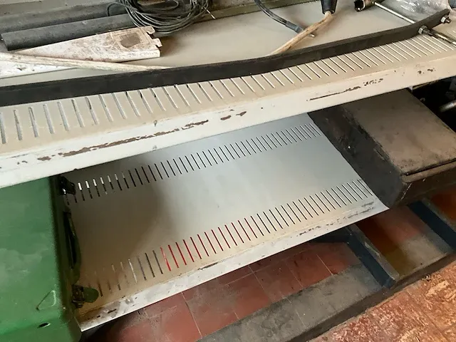 Metalen opbergrek van plm. 225 x 40 x 200 cm hoog - afbeelding 6 van  10