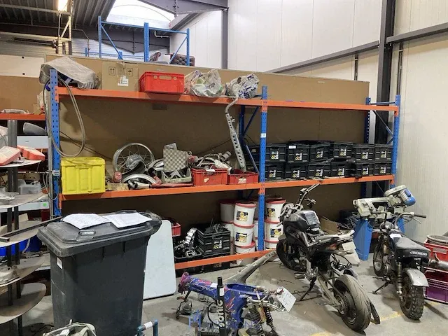 Metalen opbergrek - afbeelding 1 van  3