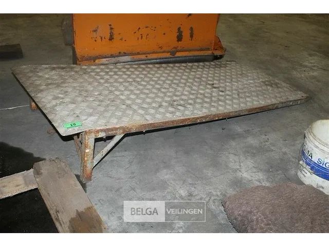 Metalen oprijplaat - afbeelding 1 van  4