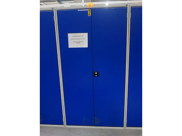 Metalen opslagkast bott - afbeelding 1 van  2