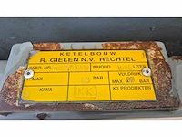 Metalen opslagtank 1000l – dubbelwandig met opvangbak (2x) - afbeelding 5 van  7