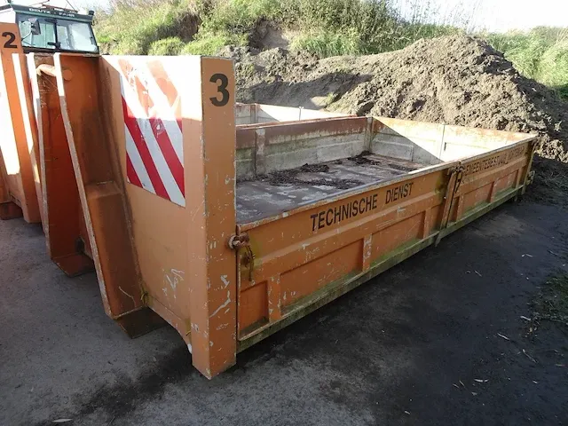 Metalen optrekcontainer - afbeelding 1 van  4
