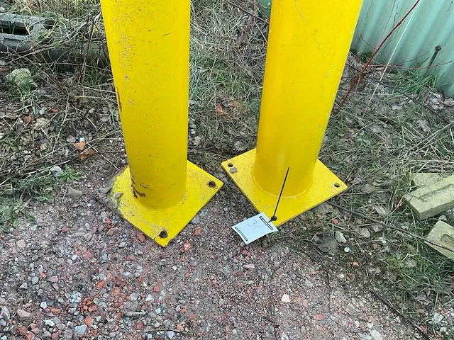 Metalen paal (2x) - afbeelding 2 van  2