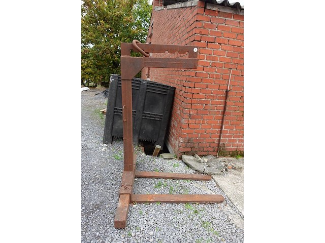 Metalen pallethaak - afbeelding 1 van  3