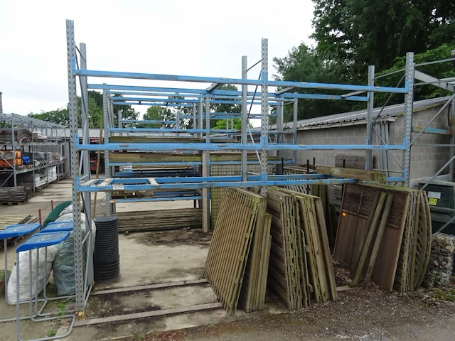 Metalen palletstelling - afbeelding 1 van  2