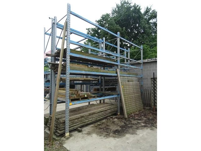 Metalen palletstelling - afbeelding 1 van  1