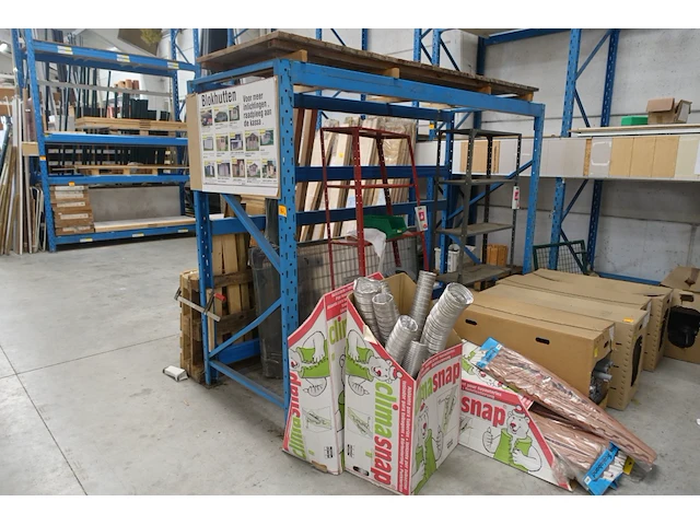 Metalen palletstelling - afbeelding 1 van  2