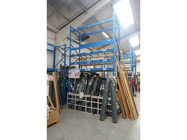 Metalen palletstelling - afbeelding 1 van  2