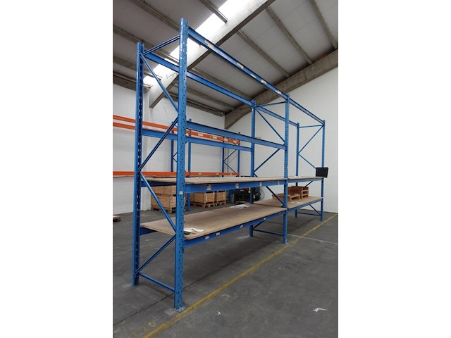 Metalen palletstelling - afbeelding 1 van  3