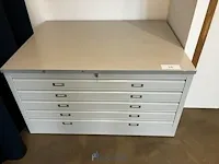 Metalen plannenkast - afbeelding 1 van  2