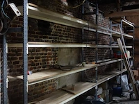 Metalen rek l. 7,50 m h. 3,00 m (andere locatie) - afbeelding 1 van  3