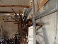 Metalen rek met divers ijzer ca. 1000 kg - afbeelding 8 van  10