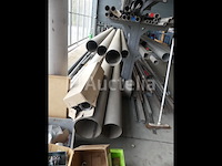 Metalen rek met inhoud (rvs) - afbeelding 6 van  15