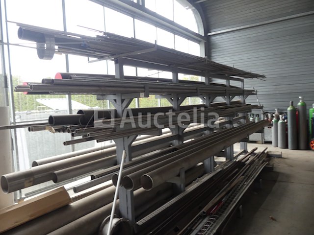 Metalen rek met inhoud (rvs) - afbeelding 7 van  15