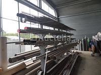 Metalen rek met inhoud (rvs) - afbeelding 1 van  15