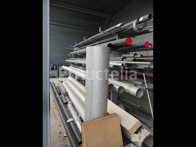 Metalen rek met inhoud (rvs) - afbeelding 9 van  15