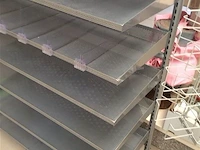 Metalen rek met wieltjes - afbeelding 2 van  3